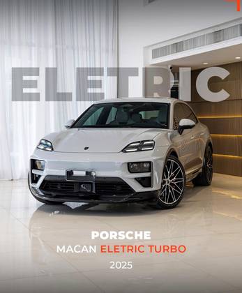 PORSCHE MACAN TURBO ELÉTRICO